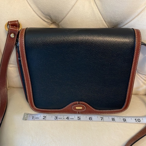 Bally vintage flap cross body pumices GENUINE pebble leather lots of space retro - Picture 13 of 16